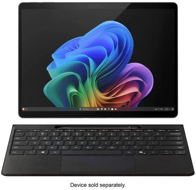 Alt view image 6 of 9 - Microsoft Surface Slim Pen (2nd Edition) and Pro Flex Keyboard for Pro (11th Edition), Pro 9, Pro 8 Black