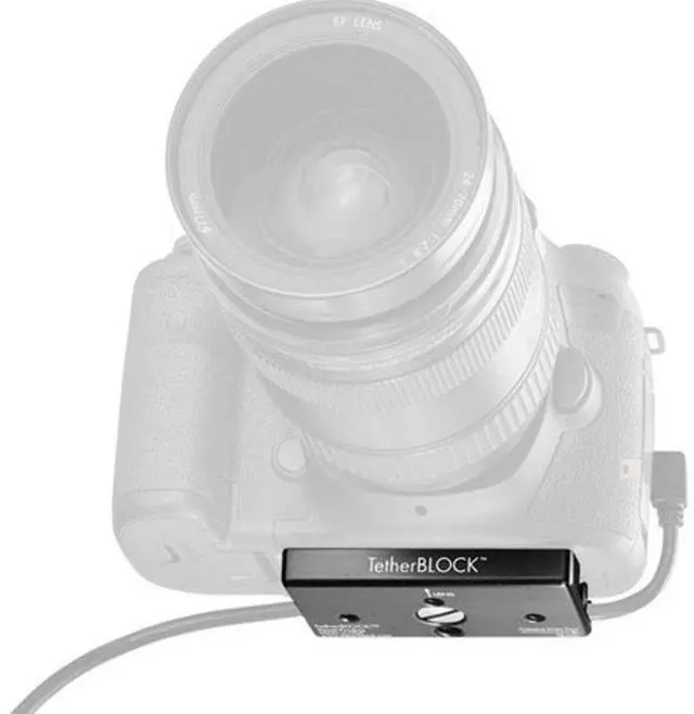 Alt view image 7 of 7 - Tether Tools TetherBLOCK MC Multi Cable Mounting Plate #TB-MC-005