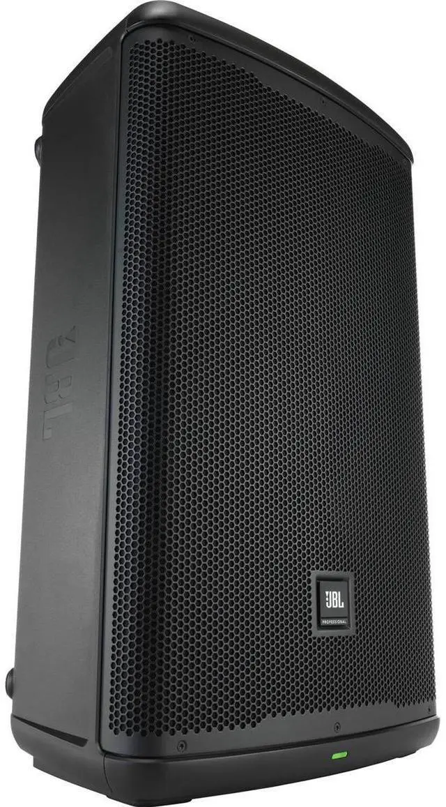Alt view image 4 of 7 - JBL JBL (2) EON715 15" 1300W Powered Portable PA Speaker with Bluetooth and DSP, Pair, Bundle with 2 Ultimate Support JamStands JS-TS50 6' Tripod-Style Speaker Stands, and 2x 25' XLR Cables