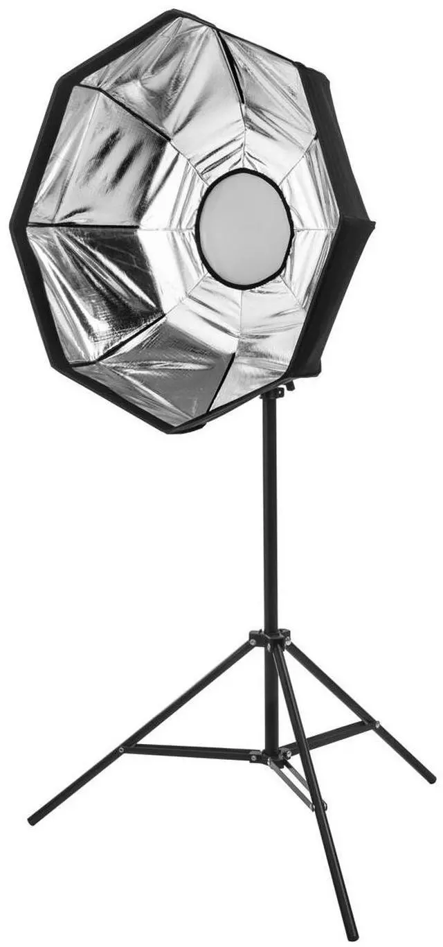 Alt view image 6 of 7 - CLAR Basic 2-Light LED Softbox Kit