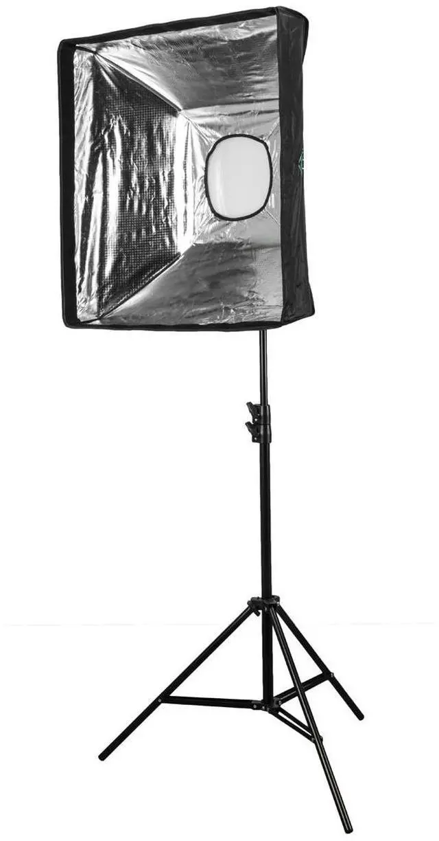 Alt view image 7 of 7 - CLAR Basic 2-Light LED Softbox Kit