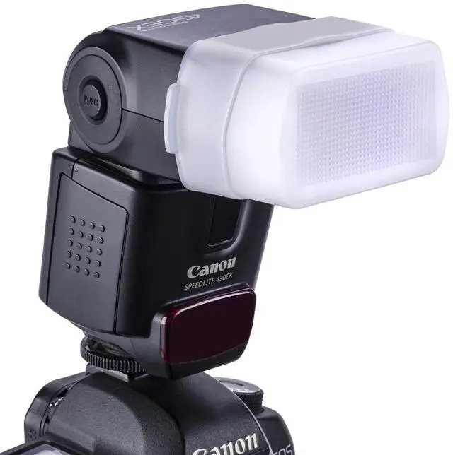 Alt view image 2 of 3 - Flashpoint Flash Diffuser for the Canon Speedlight 430EX II #FAFD40