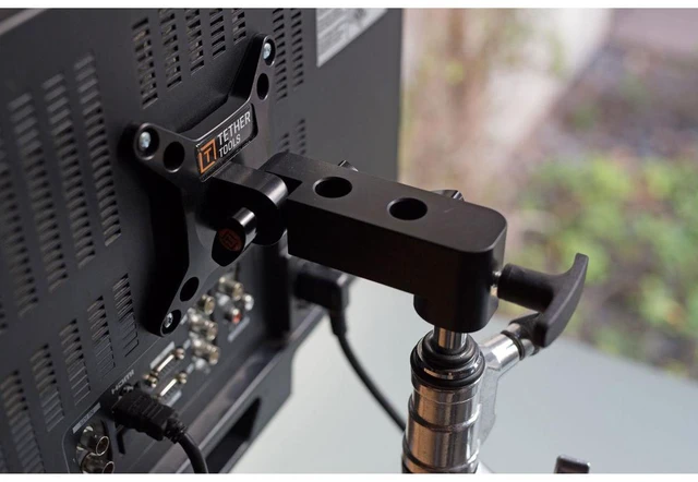 Alt view image 9 of 10 - Tether Tools Rock Solid VESA Studio Monitor Mount for Stands #STDVU-2