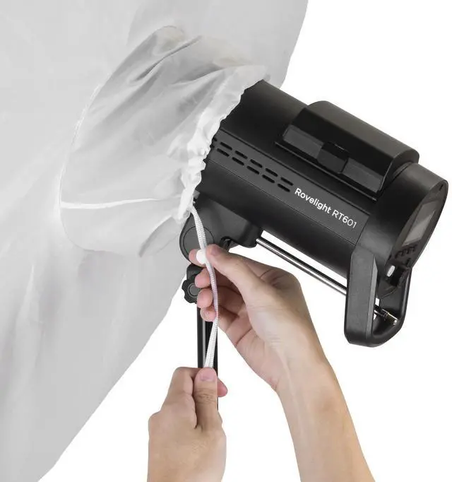Alt view image 3 of 7 - Glow Easy Lock 41" Translucent Umbrella Diffuser