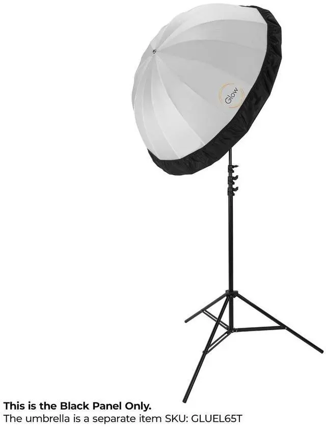 Alt view image 4 of 7 - Glow Easy Lock 65" Translucent Umbrella Black Panel