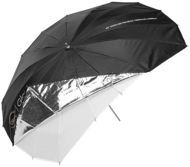 Alt view image 2 of 7 - Glow EZ Lock Wing-Like Parabolic Fiberglass Umbrella (45")