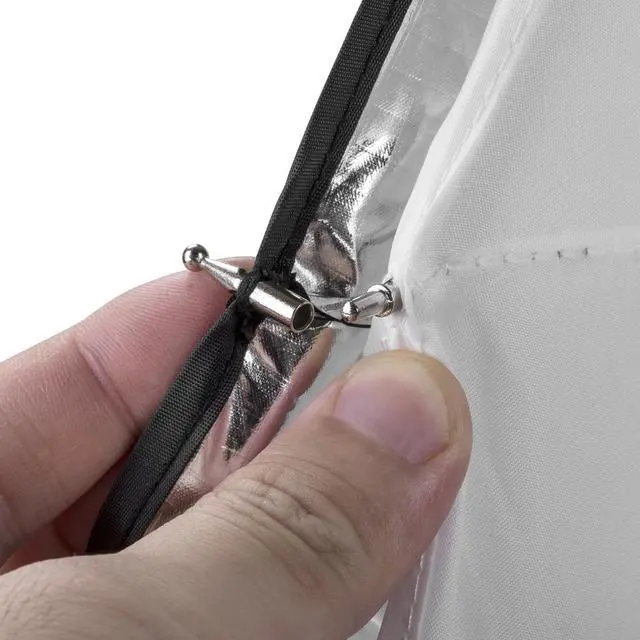 Alt view image 5 of 7 - Glow EZ Lock Wing-Like Parabolic Fiberglass Umbrella (45")