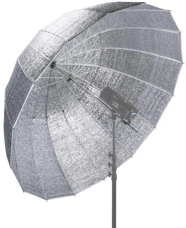 Alt view image 4 of 7 - Glow Wind Proof 65" EZ Lock X-Large Deep Fiberglass Umbrella