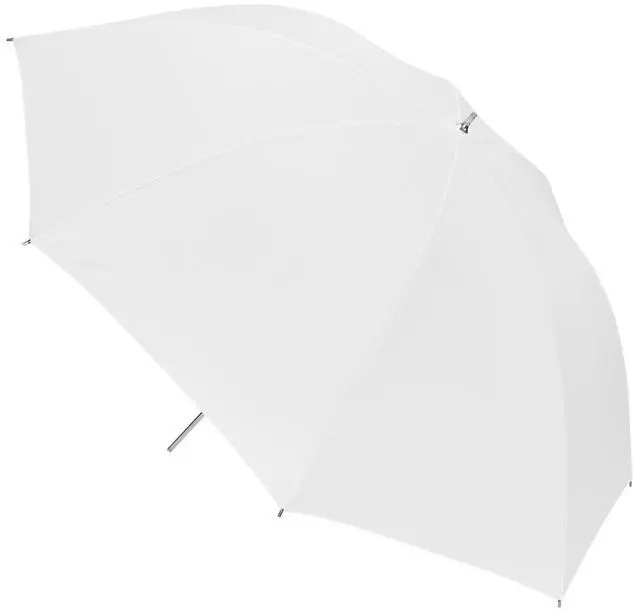 Alt view image 5 of 7 - Glow 40" White Umbrella with Removable Silver/Black Layer