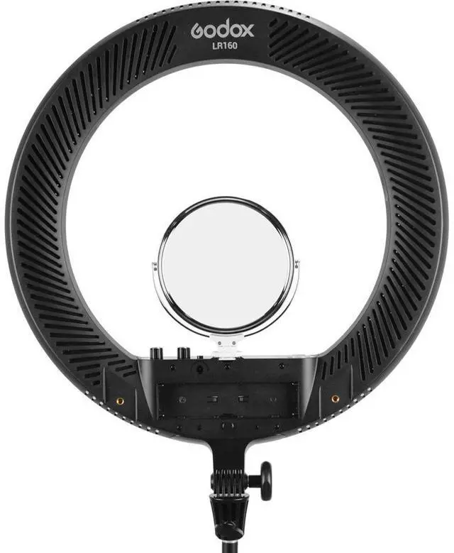 Alt view image 2 of 7 - Godox LR160 LED 3200K-8000K Bi-Color Ring Ligh (Black)