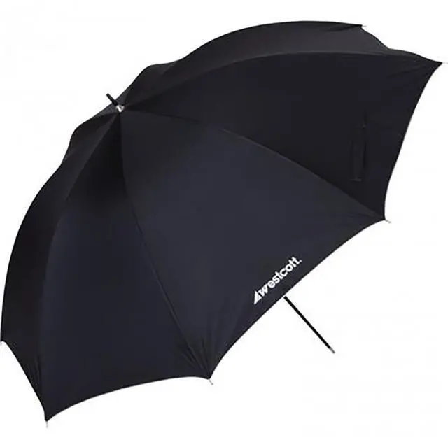 Alt view image 12 of 18 - Westcott 45" Optical White Satin with Removable Black Cover