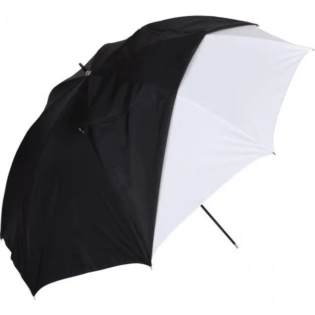 Alt view image 13 of 18 - Westcott 45" Optical White Satin with Removable Black Cover