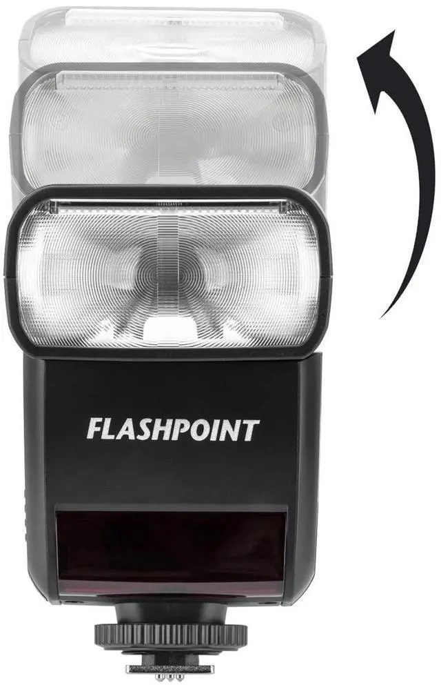 Alt view image 6 of 7 - Flashpoint Zoom-Mini TTL R2 Flash with Integrated R2 Radio Transceiver for Olympus/Panasonic Cameras