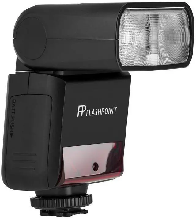 Alt view image 3 of 7 - Flashpoint Zoom Li-ion Mini TTL R2 Flash With Integrated R2 Radio Transceiver - Panasonic and Olympus (V350O)