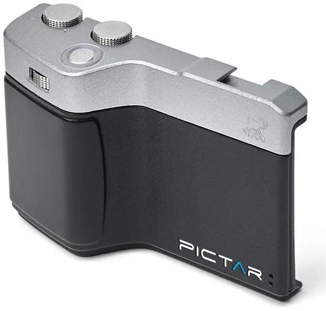 Alt view image 7 of 7 - Pictar One Mark II Smartphone Camera Grip, Black/Silver #MW PT-ONE BS 32