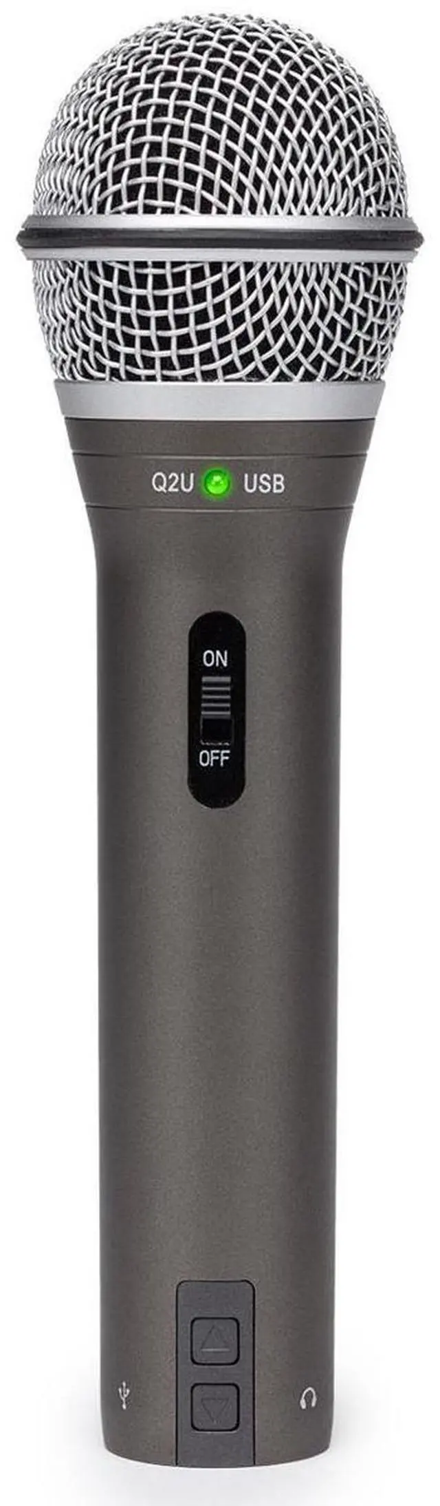 Alt view image 12 of 14 - Samson SAQ2U Q2U Handheld Dynamic USB Microphone