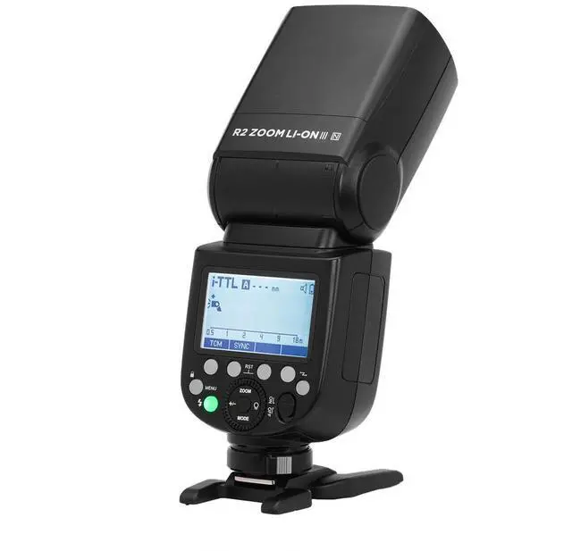 Alt view image 7 of 7 - Flashpoint Zoom Li-on III R2 TTL Speedlight Flash for Nikon Cameras