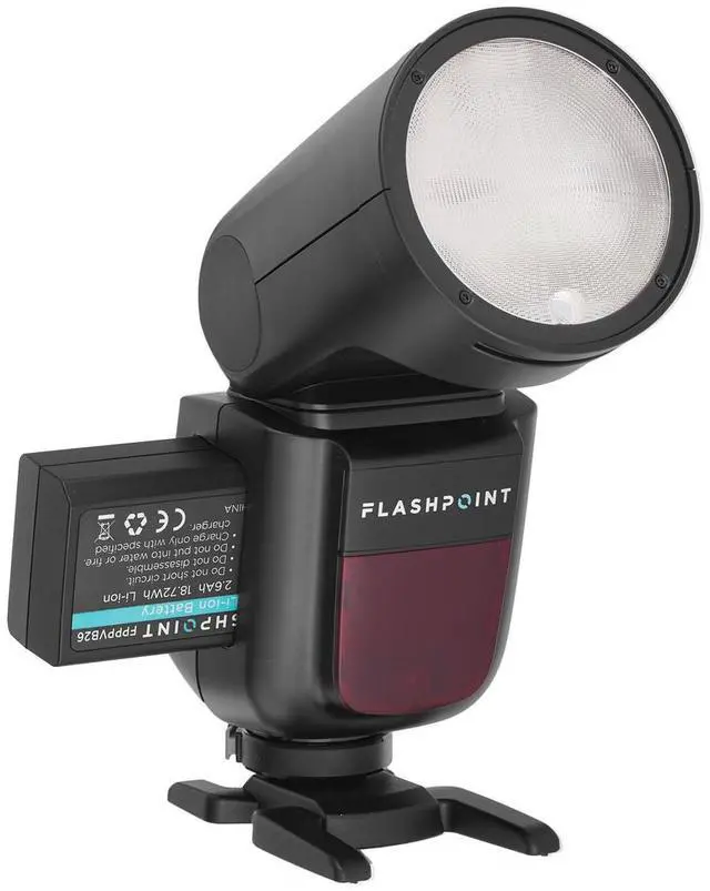 Alt view image 7 of 8 - flashpoint zoom li-on x r2 ttl on-camera round flash speedlight for pentax (godox v1)