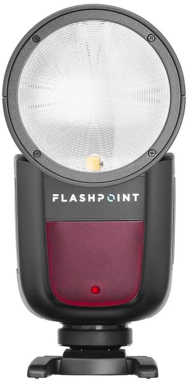Alt view image 8 of 8 - flashpoint zoom li-on x r2 ttl on-camera round flash speedlight for pentax (godox v1)