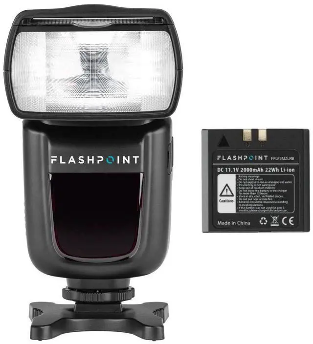 Main image of Flashpoint Zoom Li-on Manual R2 On-Camera Flash Speedlight (V850II)