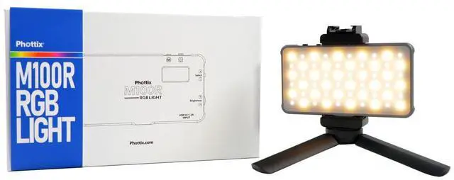 Alt view image 7 of 7 - Phottix M100R RGB Light #PH81418
