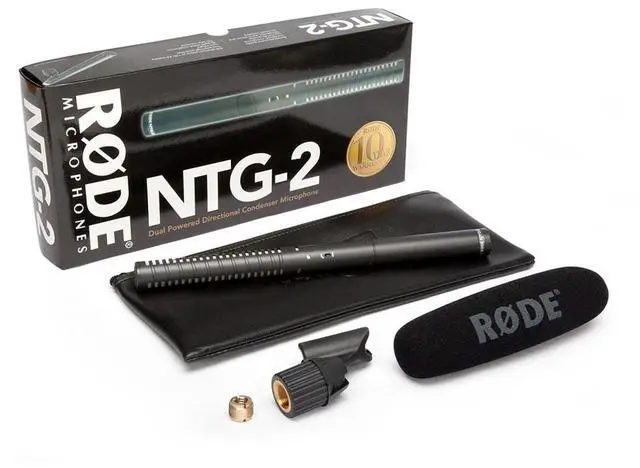 Alt view image 17 of 18 - RODE NTG2 Super-Cardioid Shotgun Microphone