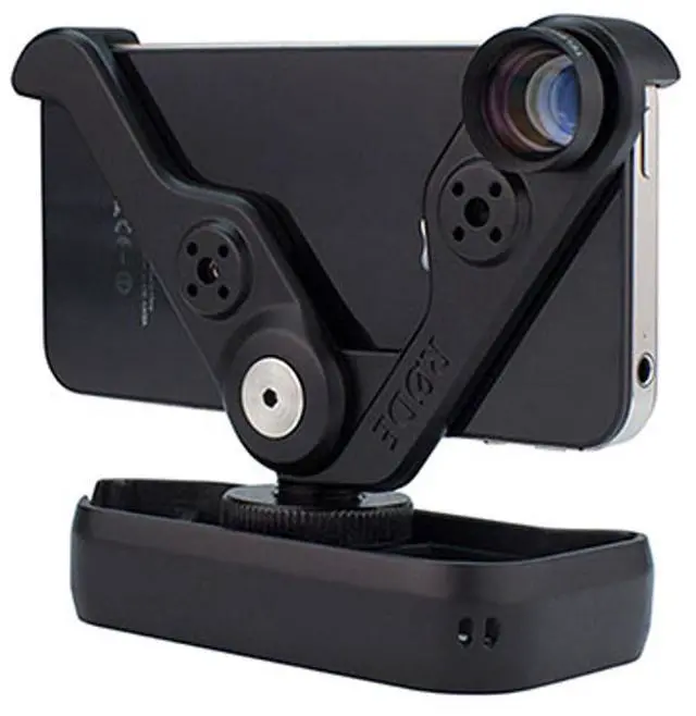 Alt view image 2 of 3 - Rode Multi-Purpose Mount & Lens Kit for iPhone 5/5s #RODEGRIP+ 5 SERIES