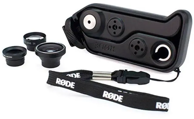 Alt view image 3 of 3 - Rode Multi-Purpose Mount & Lens Kit for iPhone 5/5s #RODEGRIP+ 5 SERIES