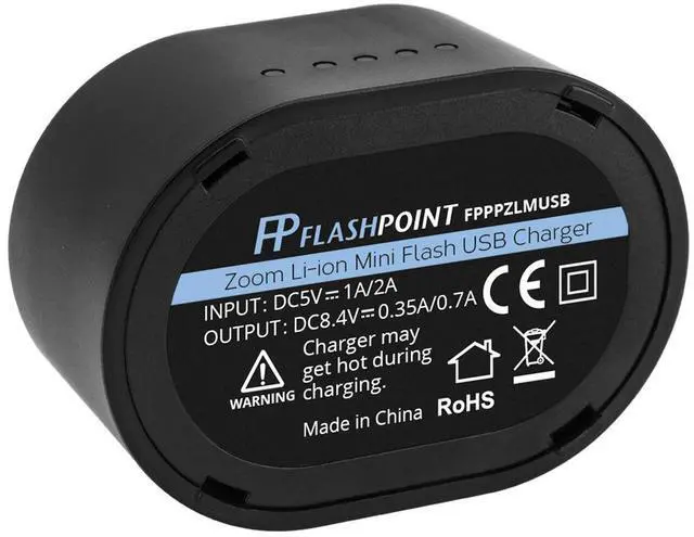 Alt view image 4 of 4 - Flashpoint UC-20 Zoom Li-ion Mini Flash USB Charger (Godox UC20) #FP-PP-ZLM-USB