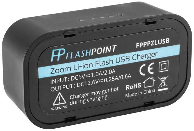 Alt view image 5 of 5 - Flashpoint UC-18 Zoom Li-ion Flash USB Charger (Godox UC18)