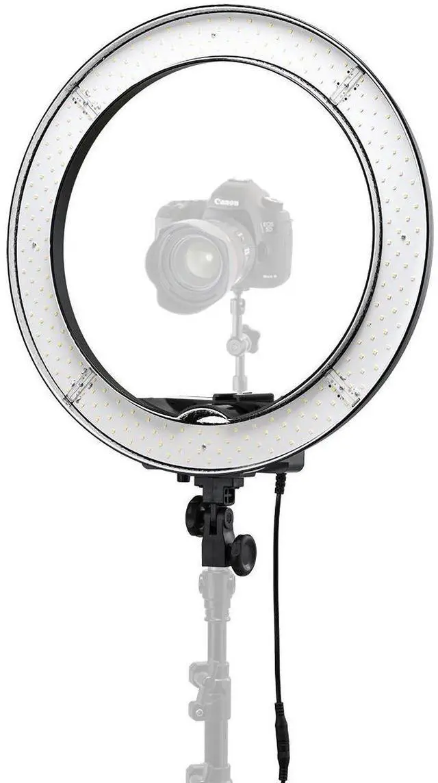 Main image of Flashpoint Flashpoint Photo/Video 13 Inch Dimmable LED 42W 5500K AC Powered Light Ring with Bag For, Makeup - Live Streaming & YouTube Video - Photography