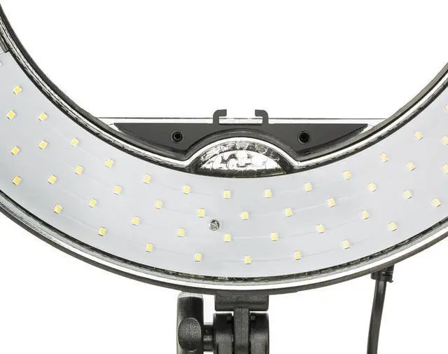 Alt view image 6 of 7 - Flashpoint Flashpoint Photo/Video 13 Inch Dimmable LED 42W 5500K AC Powered Light Ring with Bag For, Makeup - Live Streaming & YouTube Video - Photography