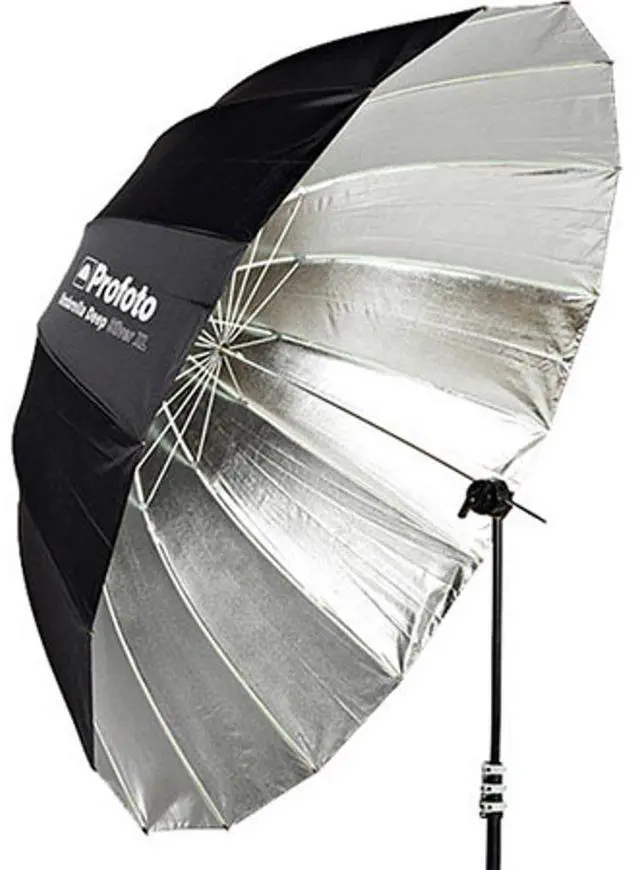 Alt view image 13 of 14 - Profoto Deep Silver Umbrella, XL, 65" (165cm)