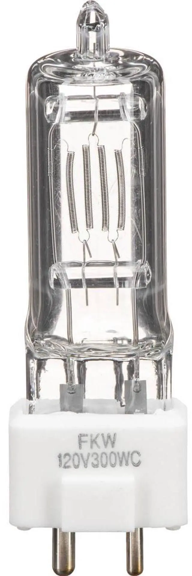 Alt view image 2 of 2 - ARRI FKW 300 Watt, 120 Volt Quartz Halogen Lamp, 3200 deg.K., Approximate Life: 150 Hours