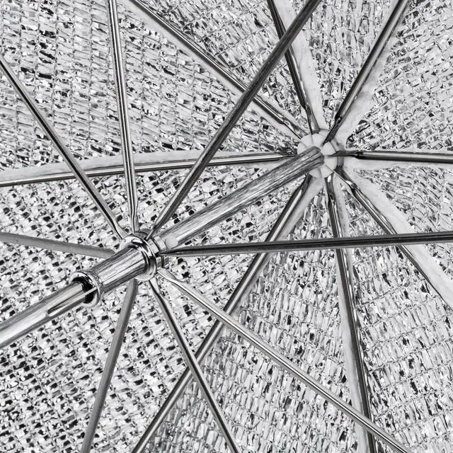 Alt view image 7 of 7 - Glow Wind Proof EZ Lock Small Deep Fiberglass Umbrella (33")