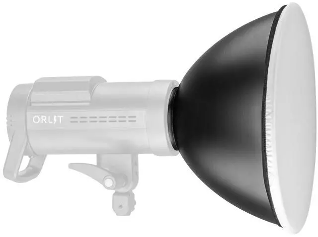 Alt view image 3 of 7 - Glow 70 Degree Magnum Reflector with Diffuser for Bowens Mount Flash Heads