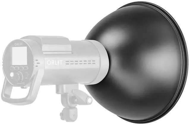 Alt view image 7 of 7 - Glow 70 Degree Magnum Reflector with Diffuser for Bowens Mount Flash Heads
