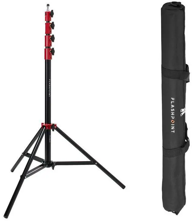 Alt view image 2 of 7 - Profoto A2 Off Camera Flash Head and Connect Wireless Transmitter Kit for Nikon Cameras with Fp light stand 9.5' air cushnd, Glow parasnap octagonal softbox, Glow parasnap adapter for profoto a2