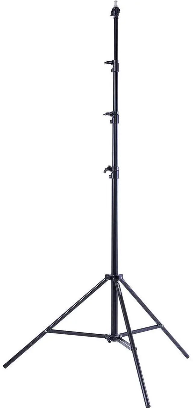 Main image of Flashpoint 13' Pro Air-Cushioned Heavy-Duty Light Stand V2, Black