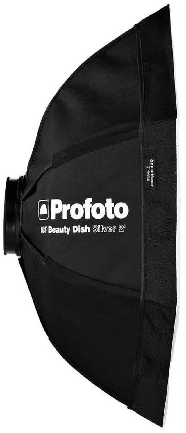 Alt view image 20 of 20 - Profoto OCF 24" Beauty Dish with Deflector Plate, Silver