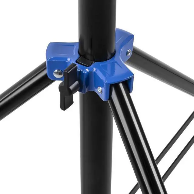 Alt view image 4 of 7 - Flashpoint Flashpoint 13' Blue Color Coded Pro Air Cushioned Heavy Duty Light Stand for Photography, Lightwight, Portable and Durable Photography Light Stand Tripod is Suitable for Pro Photography