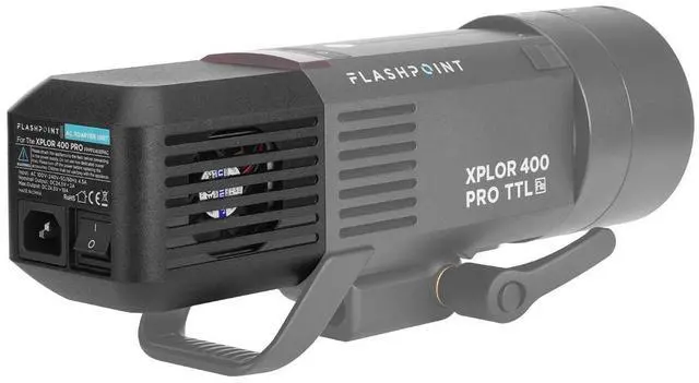 Alt view image 6 of 7 - Flashpoint AC Adapter Unit for the XPLOR 400 Pro R2 Series Monolights (Godox AC400)