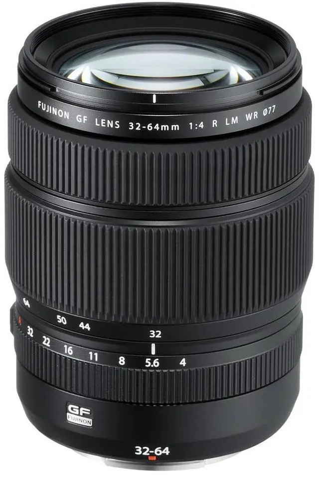 Alt view image 2 of 6 - Fujifilm GF 32-64mm f/4 R LM WR Lens, Bundle with Hoya 77mm UV+CPL Filter, ProOptic Cleaning Kit, Cleaning Cloth