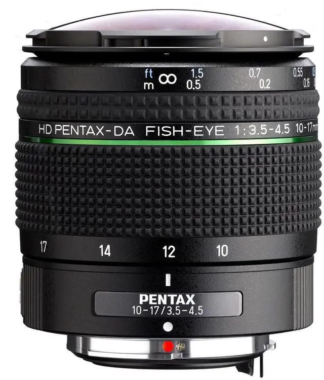 Alt view image 5 of 14 - hd pentax-da fish-eye 10-17mm f3.5-4.5 ed ultra wide angle zoom lens compact and lightweight diagonal fisheye lens for k-1 ii k