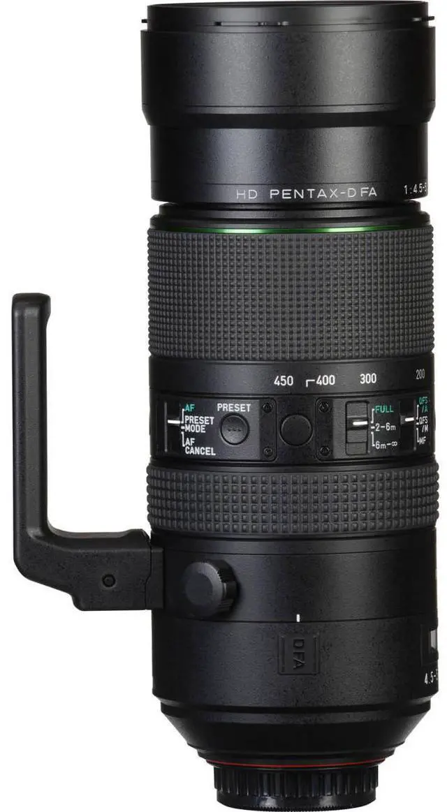 Alt view image 4 of 9 - PENTAX 21340 D FA 150-450mm F4.5-5.6 DC AW Lens Black