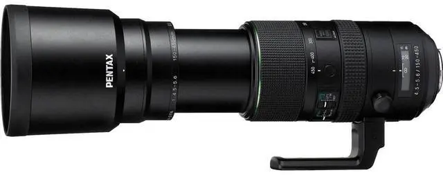 Alt view image 8 of 9 - PENTAX 21340 D FA 150-450mm F4.5-5.6 DC AW Lens Black