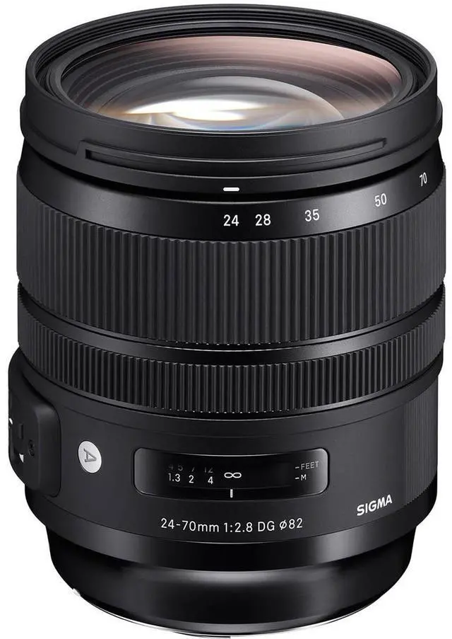 Alt view image 2 of 7 - Sigma Sigma 24-70mm F2.8 DG OS HSM Art Lens for Canon   EOS Digital Cameras (576954) - Bundle with 82mm   Filter Kit + Lens Wrap + Corel PC Photo/Video     Software + LensPen + Cleaning Kit