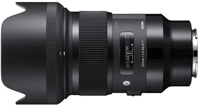 Alt view image 2 of 7 - Sigma 50mm f/1.4 DG HSM Art Lens for L Mount, Black