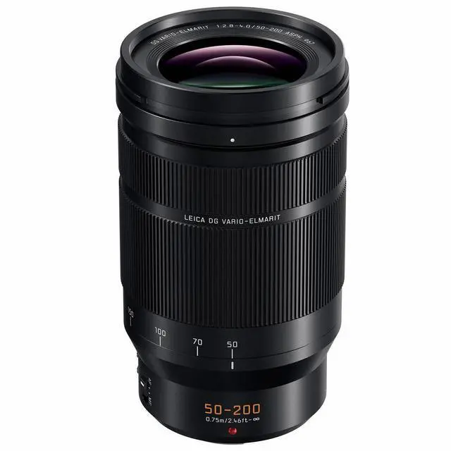Alt view image 2 of 7 - Panasonic Lumix G Leica DG Vario-Elmarit 50-200mm f/2.8-4 Lens, MFT w/PC Acc Kit