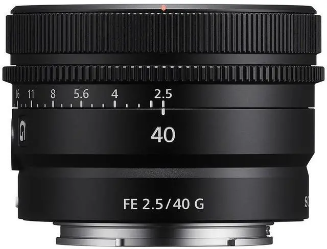 Alt view image 3 of 20 - Sony FE 40mm F2.5 G Full-Frame Ultra-Compact G Lens